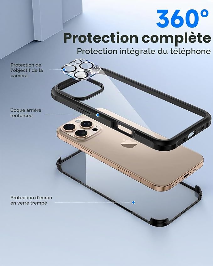 Coque magnétique 360° Premium pour iPhone et SAMSUNG S23